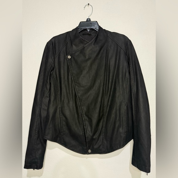 Dolce Vita Moto Biker Jacket Size L - Picture 3 of 6